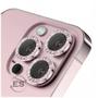Imagem de Kit 02X Película Lente Câmera Brilho Diamante Para iPhone 13 / 13 Mini - Charme Beleza e Proteção