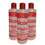 Imagem de Kit 03 Álcool Gel 70% Antisséptico Zap - 500ml