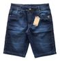 Imagem de Kit 03 Bermuda Jeans Premium Masculino Elastano Short