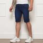 Imagem de Kit 03 Bermudas Jeans Longa Lisa Masculina 