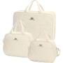 Imagem de Kit 03 Bolsas Maternidade Nuvem Bege - Hug Baby