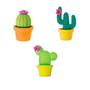 Imagem de Kit 03 borrachas cactus - tilibra