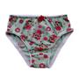 Imagem de Kit 03 Calcinhas Infantil Estampada Algodão Reforçada P