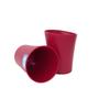 Imagem de Kit 03 Copos Plastico Duro Resistente Bebidas 300Ml Vermelho