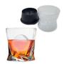 Imagem de Kit 03 Forma De Gelo Esfera Silicone Bola Grande Bar Drinks