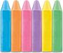 Imagem de Kit 03 Giz de Chão Color Peps 6 Cores Maped  Amerelinha  Diversão  Brincadeiras