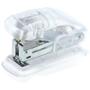 Imagem de Kit 03 Grampeador Mini Zoom Transparente até 12 Folhas c/ Extrator BRW
