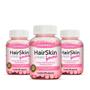 Imagem de Kit 03 Hairskin Femme Com 90 Capsulas Maxinutri