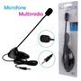 Imagem de Kit 03 Microfone De Mesa Pedestal Pc Notebook P2 Knup Kp-903
