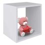 Imagem de Kit 03 Nicho Infantil Organizador Branco Brilho 30x30 cm - D'Rossi