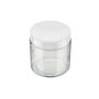 Imagem de Kit 03 Potes 850ml Recipiente Vidro Redondo Invicta Branco