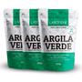 Imagem de Kit 03 Sachê De Argila Em Pó Verde Laborene 100g