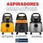 Imagem de Kit 03 Saco Aspirador De Pó Electrolux Descartável A10N1 Mod. Novo com 03 unidades Bocal de Encaixe 45 mm