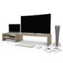 Imagem de Kit 03 Suportes Para Monitor Stand Home Office Lap 90 cm L03 Amadeirado - Lyam