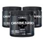 Imagem de Kit 03x Suplemento em pó Black Skull Creatine Turbo creatina em pote de 150g