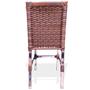 Imagem de Kit 04 cadeiras camboriú + mesa - alumínio fibra sintética cozinha área gourmet sala jantar varanda