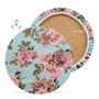 Imagem de KIT 04 Capa de Sousplat Floral Rose Nude - 35 cm - Várias Cores e Estampas - Supla Jogo Americano