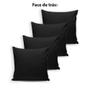 Imagem de Kit 04 Capas Para Almofadas De Sofá Decoração Geométrica Pop
