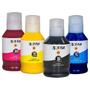 Imagem de Kit 04 Frascos de tintas compatíveis Canon Maxify GI-16 Para GX6010, GX7010 e GX5010