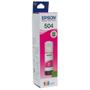 Imagem de kit 04 Garrafas de Tintas T504 Magenta para impressora L6270