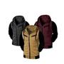 Imagem de Kit 04 Moletom Blusa De Frio Casaco Com Ziper Jaqueta Com Capuz