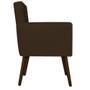 Imagem de kit 04 Poltronas Arenzza Palito Tabaco Suede Marrom - DAMAFFÊ MÓVEIS
