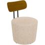 Imagem de Kit 04 Poltronas Para Sala De Estar Decorativa Base Fixa Luara M03 Linho Cru - Lyam Decor