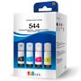 Imagem de Kit 04 refil de tinta T544 para impressora L3210