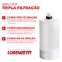 Imagem de Kit 04 Refil Filtro Hidrofiltros Compatível com Purificador Lorenzetti Vitale Acqua e Bella