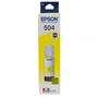 Imagem de Kit 04 Tinta Original Refil Lacrado 504 T504 L4150 L4160 L6161 Amarelo