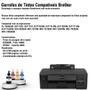 Imagem de Kit 04 tintas BTD60BK e BT5001 compativéis Brother  DCP-T710W