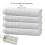 Imagem de Kit 04 Toalhas de Banho Hotel Profissional Teka Roma 440g