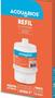 Imagem de KIT 04 UN Refil Blindado AB100 Acquabios Aplicavel Filtros ACQUA POU 5 Rosca de 1/2 Carvão Ativado
