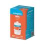Imagem de KIT 04 UN Refil Blindado AB100 Acquabios Aplicavel Filtros ACQUA POU 5 Rosca de 1/2 Carvão Ativado