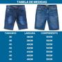 Imagem de Kit 05 Bermudas Jeans Masculina Kaimu Elastano Premium