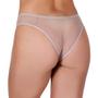 Imagem de Kit 05 Calcinha de Tule Feminina Forro de Algodão Lingerie Conforto Cintura Baixa Isa  402