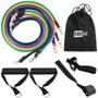 Imagem de Kit 05 Elásticos Extensor Tube Exercício Funcional Academia