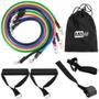 Imagem de Kit 05 Elásticos Extensor Tube Exercício Funcional Academia