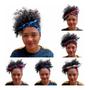 Imagem de Kit 05 Faixas Turbante Tiara Arquinho Cabelo Anita Estampadas Com Arame Multiformas Moda