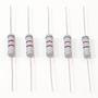Imagem de Kit 05 Resistor Potencia 8k2 5% 2W Filme de Carbono