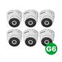 Imagem de Kit 06 Câmera Dome Intelbras Vhd 3120 D G6 720p 3.6mm