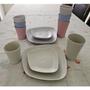 Imagem de Kit 06 Copos Plastico Duro Resistente Bebidas 400ml Preto