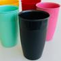 Imagem de Kit 06 Copos Plastico Resistente Bebidas 300ml Reutilizável Flexivel Não Quebra