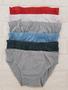Imagem de Kit 06 Cuecas Slip Comum (115)