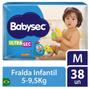 Imagem de Kit 06 Fralda Babysec Galinha Pintadinha Mega UltraSec M38Un