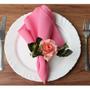 Imagem de Kit 06 Guardanapo De Tecido 35x35 Premium Para Mesa Posta Casamento Buffet Eventos