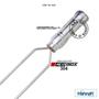 Imagem de Kit 06 Peças Espeto Churrasco Aço Inox Duplo  85 Cm Cabo Madeira Revestido Alumínio