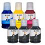 Imagem de Kit 06 Refil de Tintas Compatível Canon Maxify GI-16 Para GX7010
