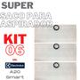 Imagem de Kit 06 Saco Coletor Aspirador A20 Smart A20S Refil Antigo