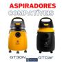 Imagem de Kit 06 Saco De Aspirador De Pó Electrolux GT30N Mod. Novo Refil Descartável com bocal de encaixe 45 mm